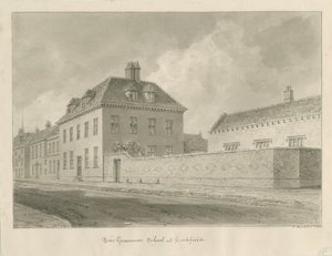 Lichfield - Grammar School by John Buckler