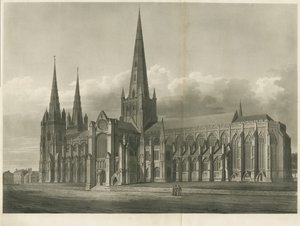 Lichfield Cathedral - South East View