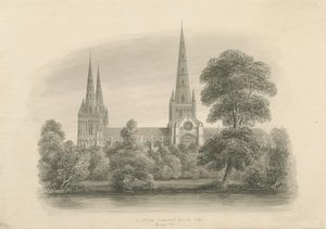 Lichfield Cathedral - South View
