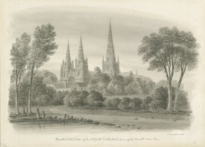 Lichfield Cathedral - South West View