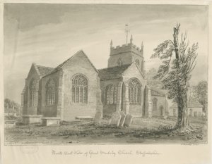 Madeley Church by John Buckler