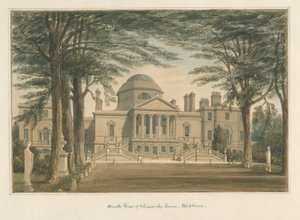 Middlesex - Chiswick House by John Buckler