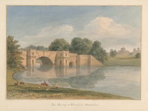 Bridge at Blenheim Palace, Oxfordshire