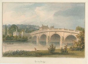 Oxfordshire - Henley upon Thames Bridge by John Buckler