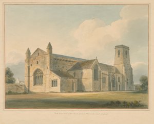 Oxfordshire - Oxford - St. Peter in the East Church by John Buckler