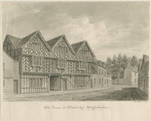 Penkridge Town - Old House by John Buckler