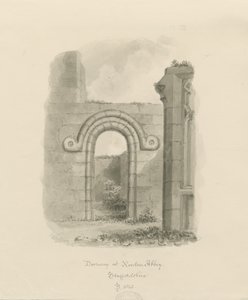 Ranton Abbey - Remains of a Doorway by John Buckler
