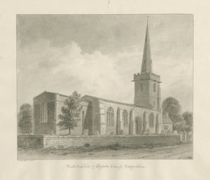 Rolleston Church by John Buckler