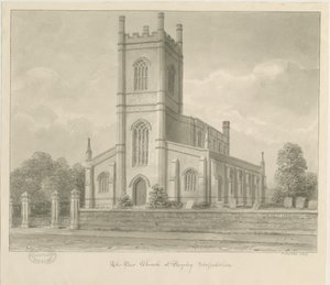 Rugeley Church (New) by John Buckler