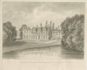 Seighford Hall by John Buckler