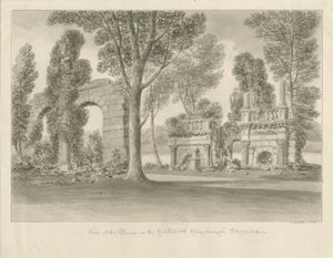 Shugborough - Ruins in Garden by John Buckler