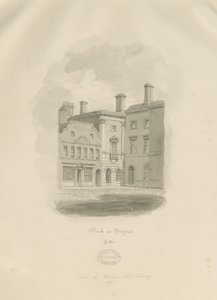 Stafford - Old Bank in Market Square by John Buckler