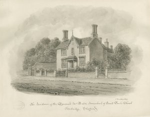 Stafford - Residence of Reverend Baber by John Buckler