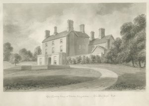Rectory of Reverend Joseph Salt, Standon by John Buckler