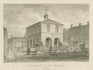 Stoke-upon-Trent - Market House by John Buckler