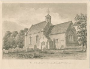Stretton Church by John Buckler