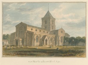 Sussex - Arundel Church by John Buckler