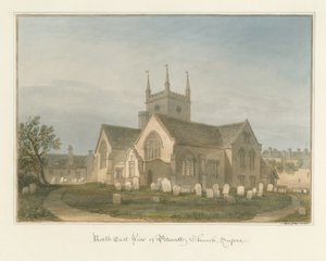 Sussex - Petworth Church by John Buckler