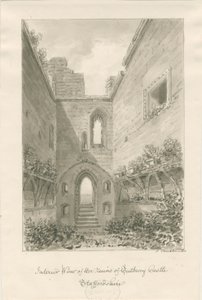Tutbury Castle - Interior of Ruins