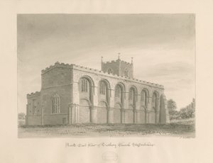 Tutbury Priory Church by John Buckler
