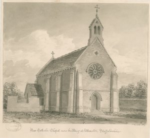 Uttoxeter Town - New Catholic Chapel by John Buckler