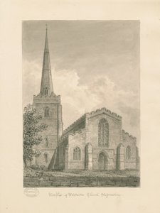 Wolstanton Church by John Buckler