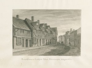 Wolverhampton - Ancient Houses in Lichfield Street