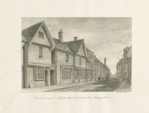Wolverhampton - Ancient Houses in Lichfield Street
