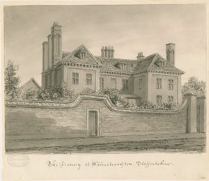 Wolverhampton - The Deanery House by John Buckler