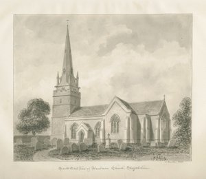 Wombourne Church by John Buckler