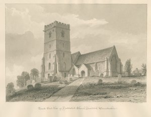 Worcestershire - Droitwich - Dodderhill Church by John Buckler