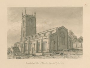 Yorkshire - Skipton Church by John Buckler