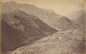 Ali Musjid and Camp from Sultan Tarra, Showing Sunga Where Major Birch and Lieutenant Fitzgerald, 27th Punjab Infantry, Were Killed by John Burke