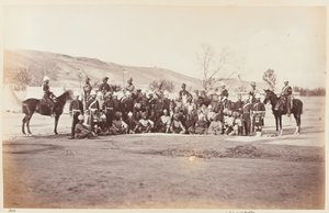 Assistant Adjutant General with Provost-Marshal and Staff, circa 1879 by John Burke