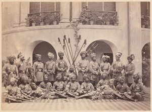Indian NCOs of the Guides Cavalry