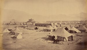 Interior of Fort Dakka by John Burke
