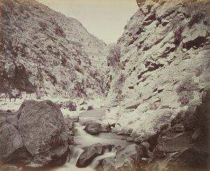 Sharp Turn in the Defile, circa 1879 by John Burke