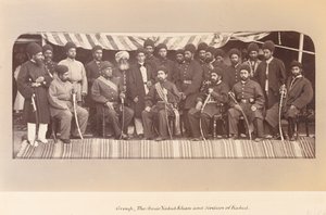 The Amir Yakub Khan and Sirdars of Kabul