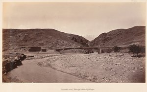 The Bridge at Surakh-aub by John Burke