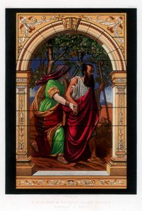 A Stained and Painted Glass Window by John Burley Waring
