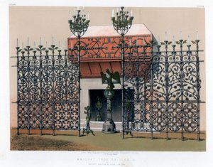 Wrought Iron Grilles by John Burley Waring