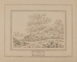 Cottages from Nature (with central tree) by John Burton