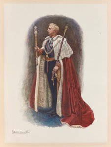 King Edward VII Coronation by John Byam Liston Shaw