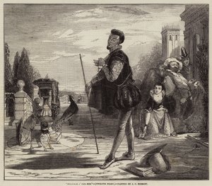 Malvolio in the Sun, Twelfth Night by John Callcott Horsley