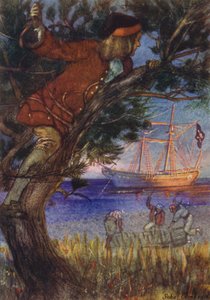 Illustration for Treasure Island by John Cameron