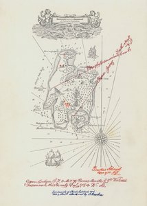 Map for Treasure Island by John Cameron