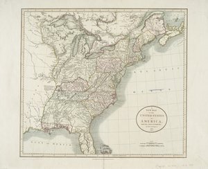 A new map of the United States of America, from the latest authorities