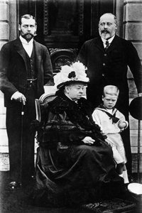 Four Generations of Victorian Royalty, taken at Osborne House, 5th August 1899