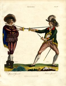 Fencing Styles: Spanish and Italian Guard by John Chapman