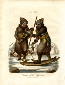 Traditional Costume of the Laplanders by John Chapman